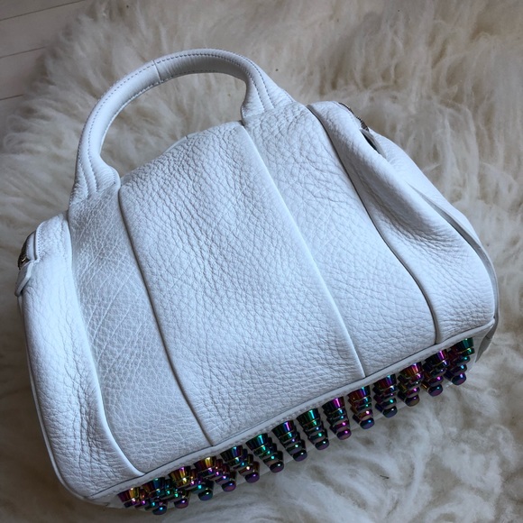 Alexander Wang Handbags - Alexander Wang Rockie bag iridescent studs New